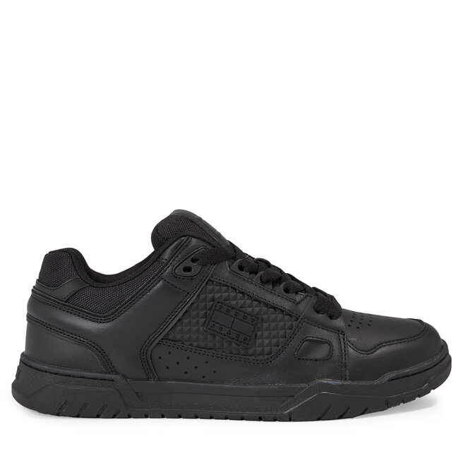 

Кроссовки Tommy Jeans Tjm Leather Skater Tongue EM0EM01260 Black BDS, черный