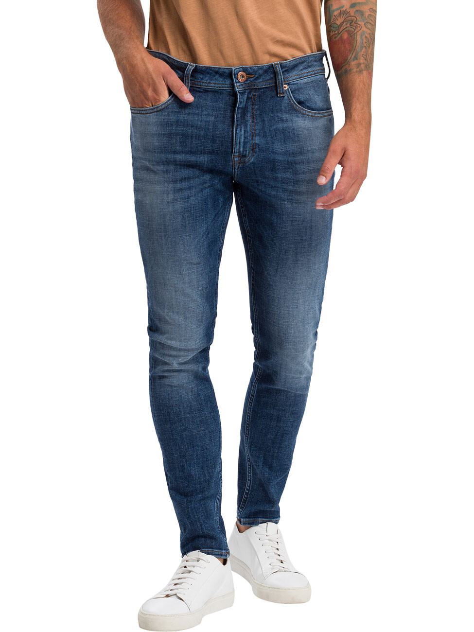 

Джинсы Cross Jeans SCOTT skinny, синий