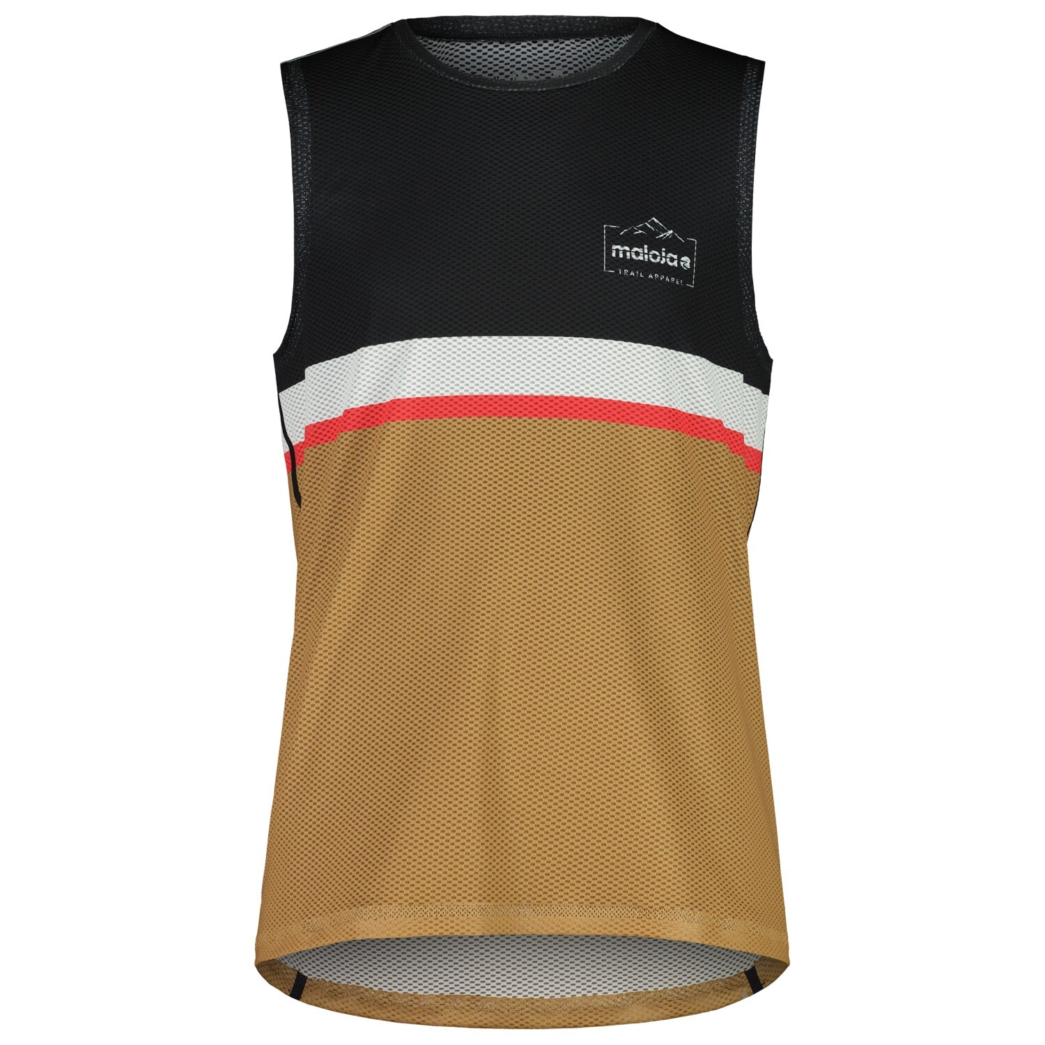 

Майка Maloja MayoM Tank, цвет Deep Black Multi