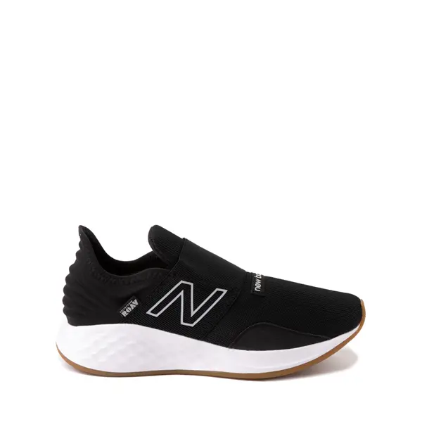 

Спортивные кроссовки без шнуровки New Balance Fresh Foam Roav — Big Kid, черный