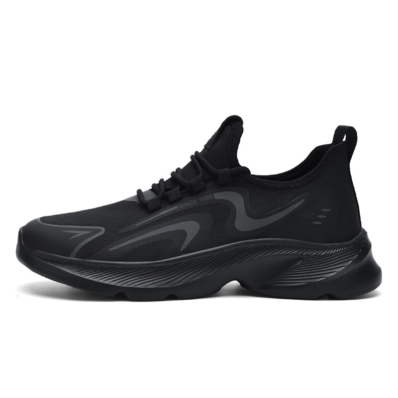 

Кроссовки мужские Lifestyle Shoes Men Low-Top Aokang, цвет Black and gray [standard sports shoe size]