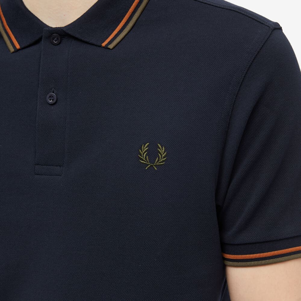 

Рубашка-поло Fred Perry с двумя кончиками, мультиколор