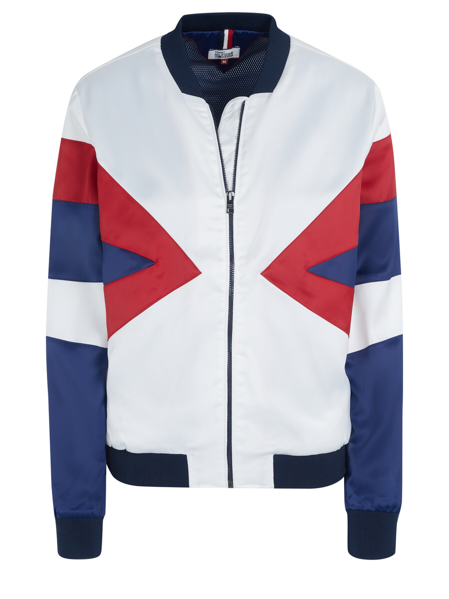 

Куртка Tommy Hilfiger Denim, белый/синий