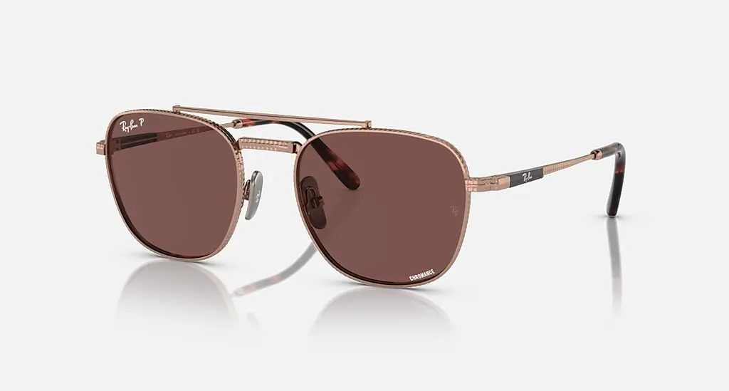 

Солнцезащитные очки Ray-Ban FRANK II TITANIUM, темно-фиолетовый