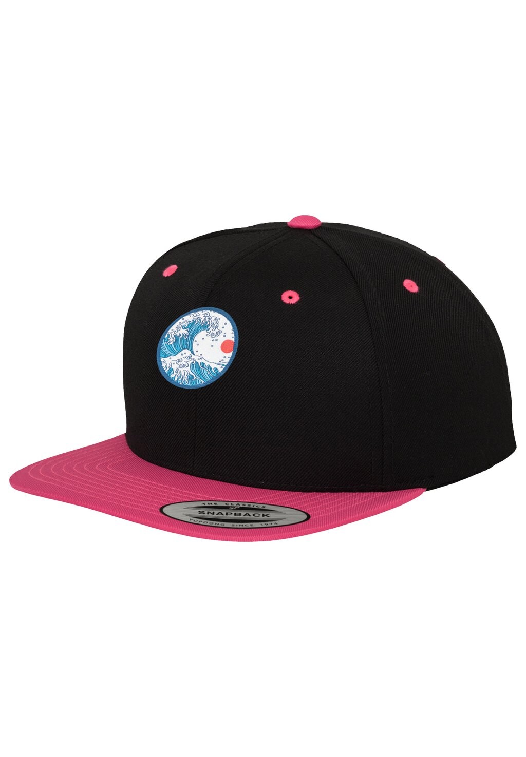 

Бейсболка KANAGAWA F4NT4STIC, цвет blk neonpink