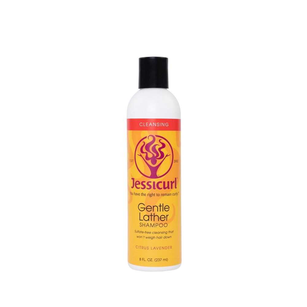 

Шампунь против вьющихся волос Gentle Lather Shampoo Sulfate-Free Citrus Lavender Jessicurl, 237 мл