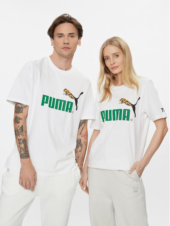 Футболка стандартного кроя Puma, белый