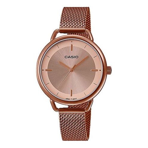 

Часы CASIO ENTICER Series Wrist Rose-Gold Quartz Waterproof Rose Gold Analog, розовый