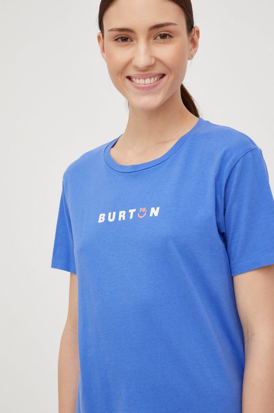 Хлопковая футболка Burton, синий