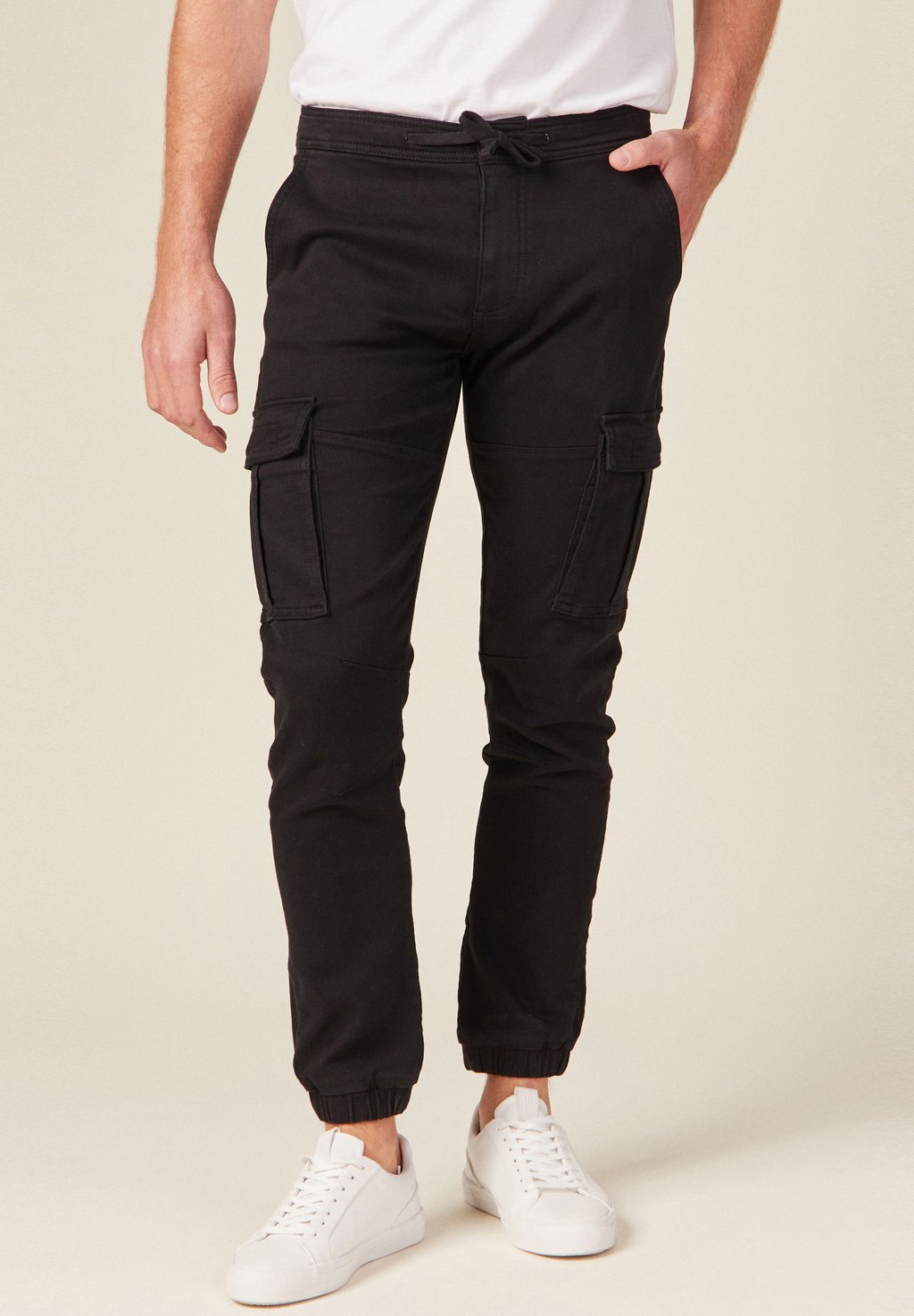 Брюки карго Niedrige Enge Kampf BONOBO Jeans, цвет noir