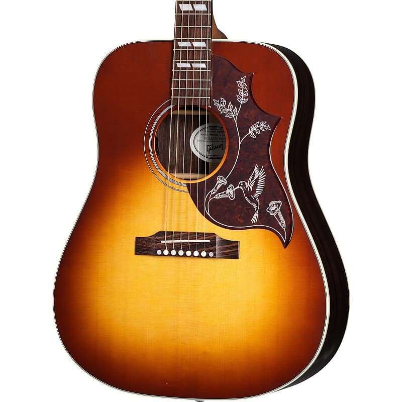 

Акустическая гитара Gibson Hummingbird Studio Acoustic-Electric Guitar, Satin Rosewood Burst, with Case