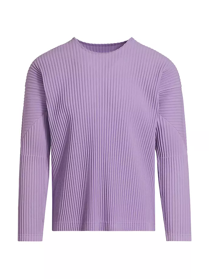 

Рубашка с длинными рукавами и цветными складками Homme Plissé Issey Miyake, фиолетовый