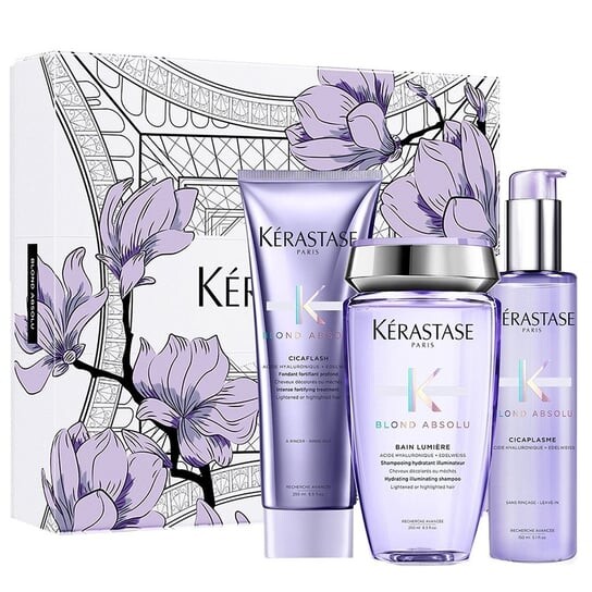 

Набор косметики для волос, 3 шт. Kerastase, Blond Absolu Spring
