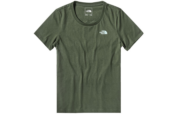 

Футболка женская оливково-зеленая The North Face