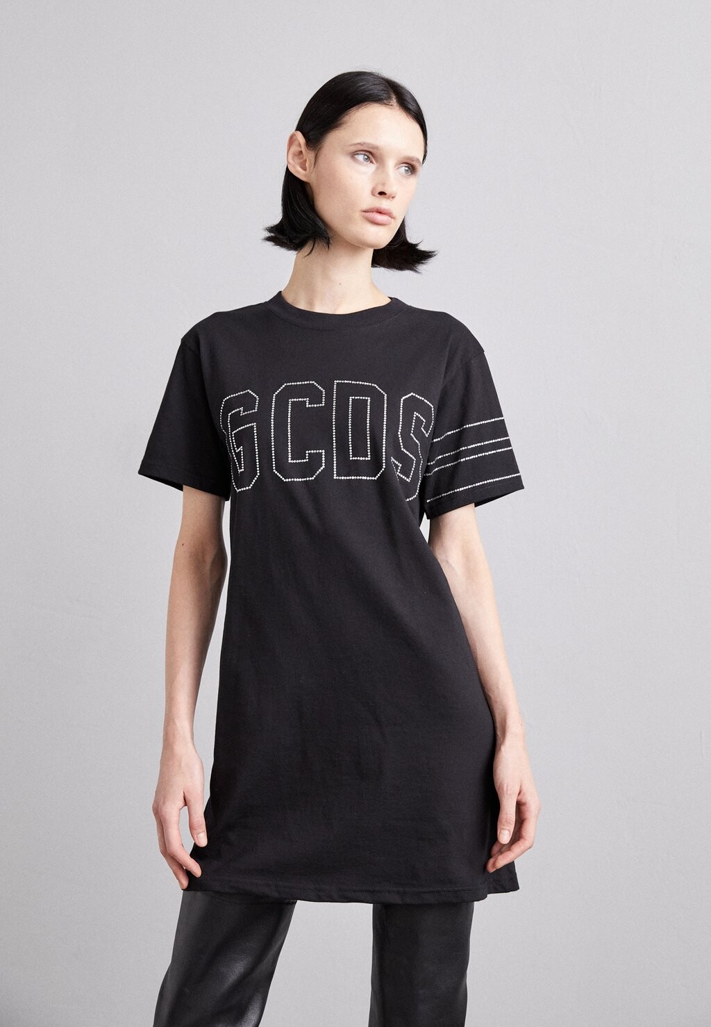 

Платье из джерси Dress GCDS, черный