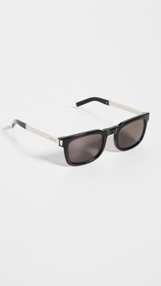 

Солнцезащитные очки Saint Laurent SL 581 Strong Squared, черный