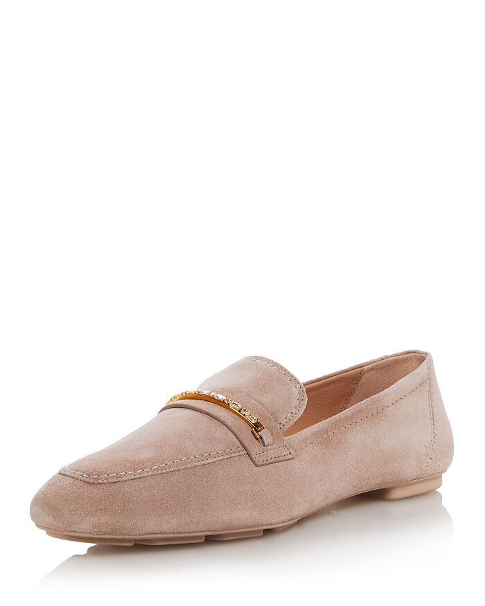 

Женские лоферы на плоской подошве Crystal Deco Jet Stuart Weitzman