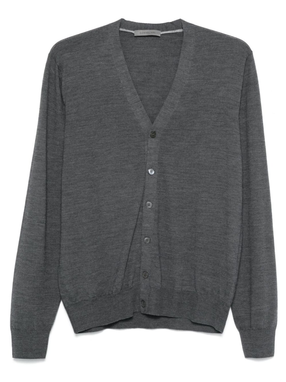 

Кардиган тонкой вязки Corneliani, серый