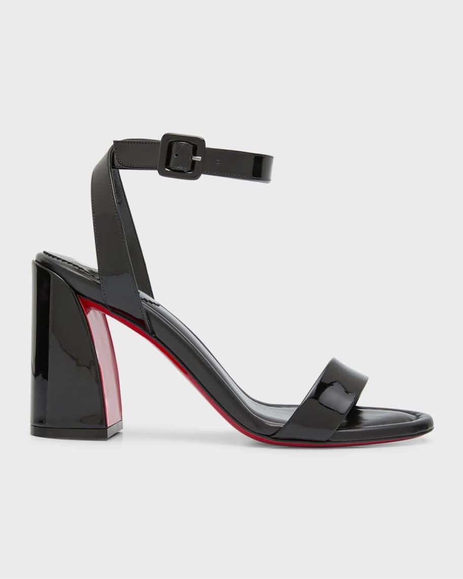 

Сандалии Miss Sabina с красной подошвой и ремешком на щиколотке Christian Louboutin