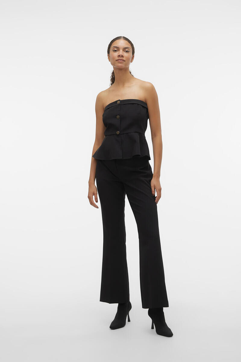 

Расклешенные брюки от костюма Vero Moda, черный