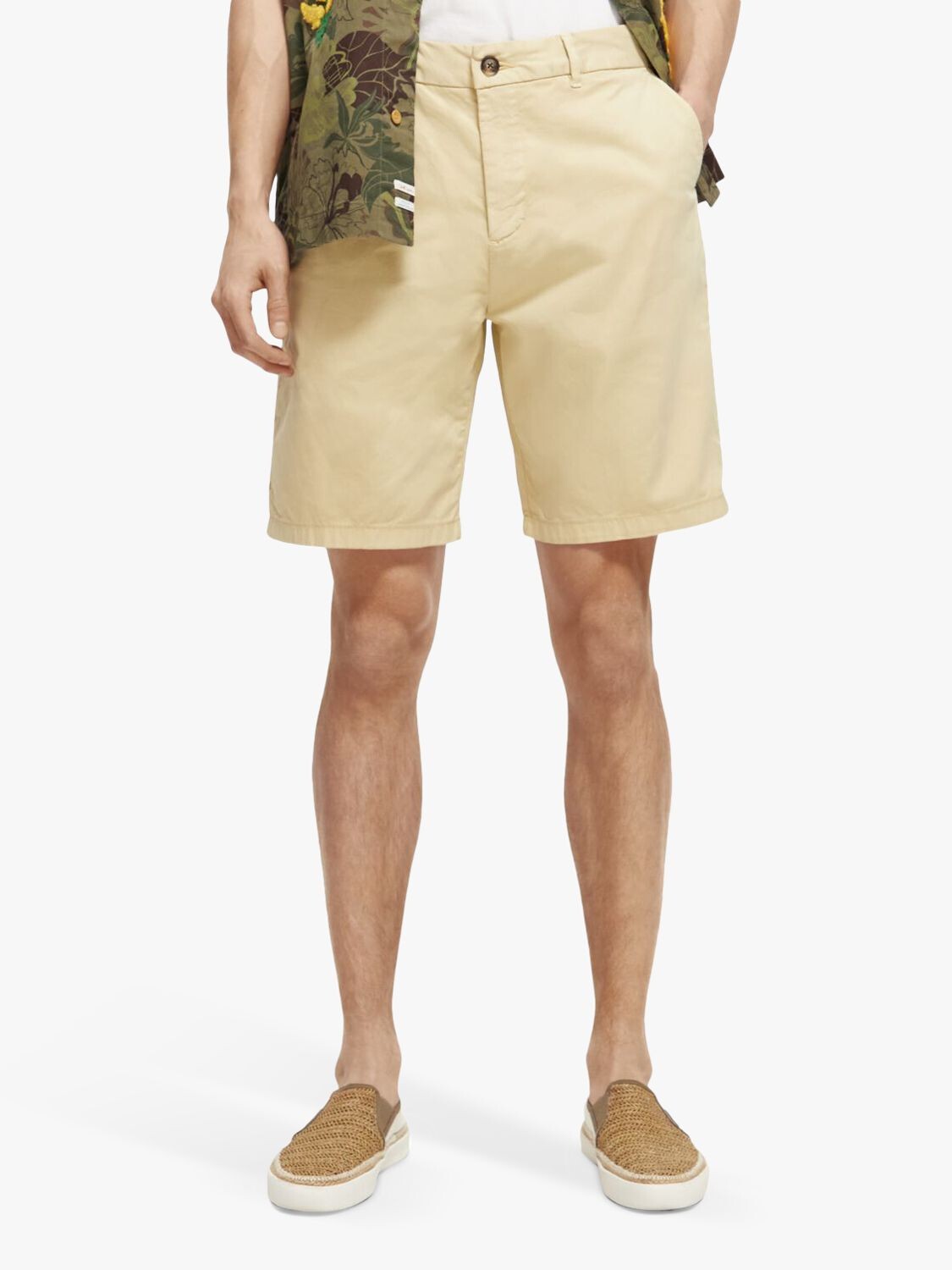 

Хлопковые шорты чинос Scotch & Soda Stuart Pima, песочный