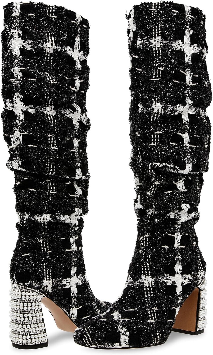 

Сапоги Declaan Blue by Betsey Johnson, цвет Black/White/Multi