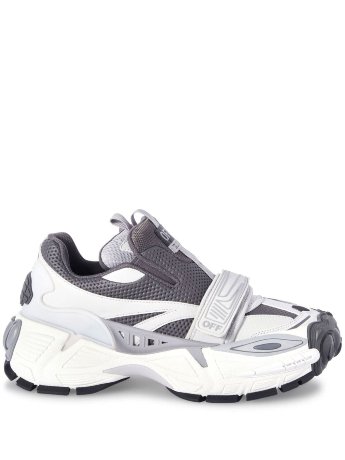 

Off-White кроссовки Glove в стиле колор-блок, серый