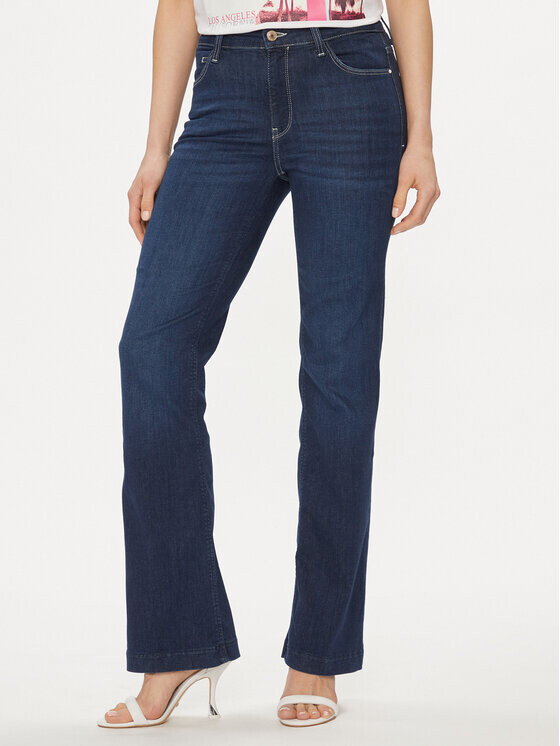 

Облегающий крой джинсов Guess, синий