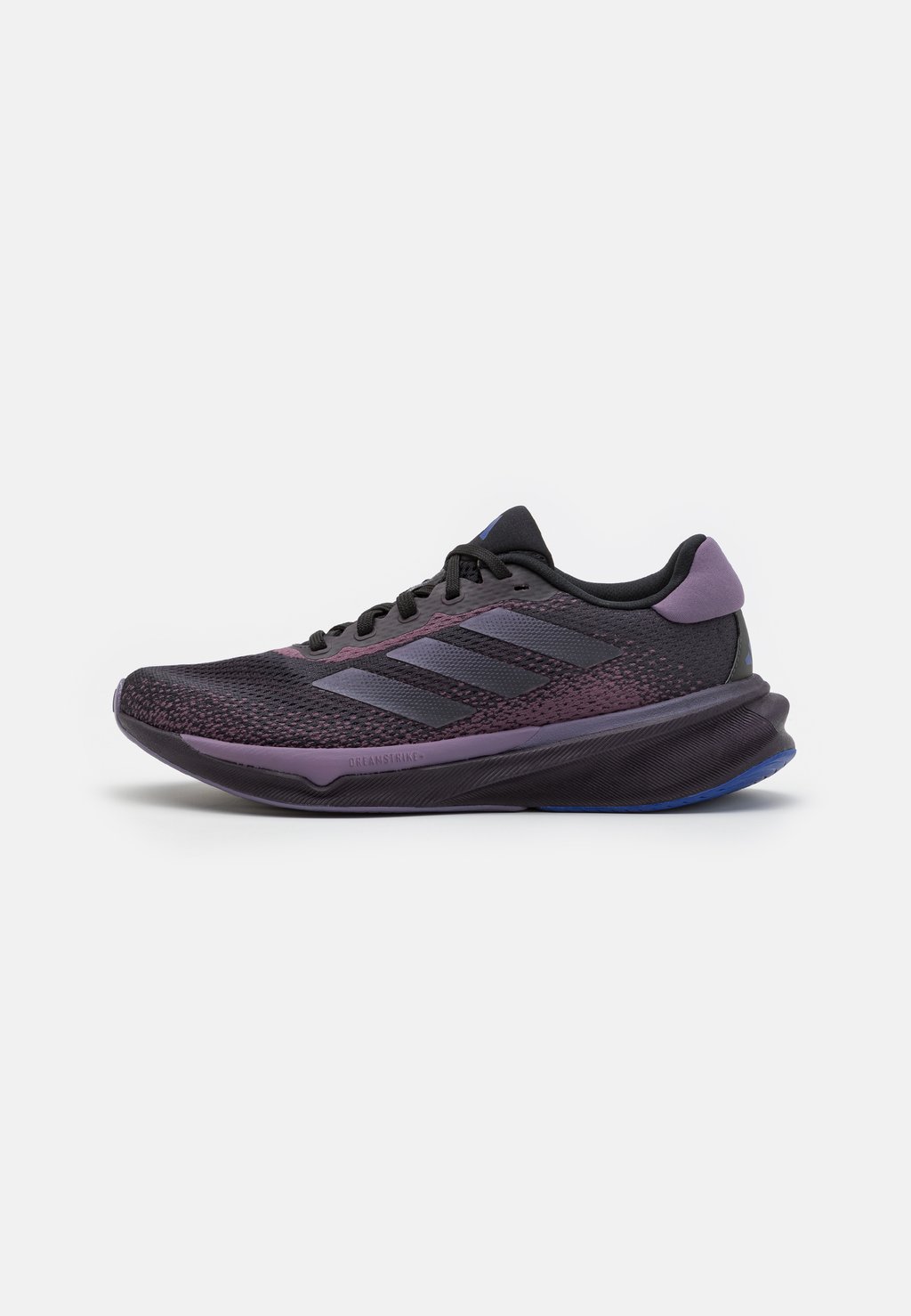 Нейтральные кроссовки SUPERNOVA STRIDE adidas Performance, цвет core black/shadow violet/lucid blue