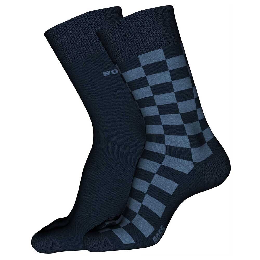 

Носки BOSS RS Check CC 10251073 2 шт, синий