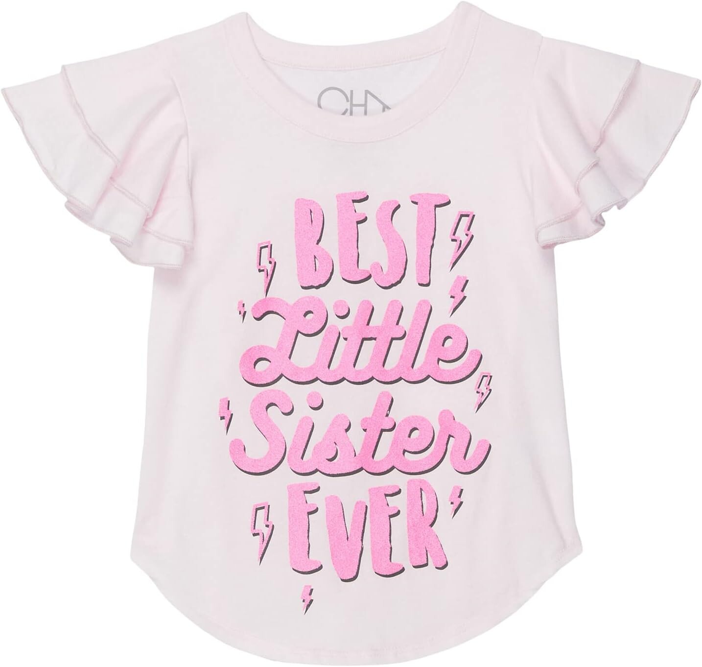 

Футболка Chaser Super Soft Vintage Jersey Flutter Sleeve Shirttail Tee, цвет Pinky 1