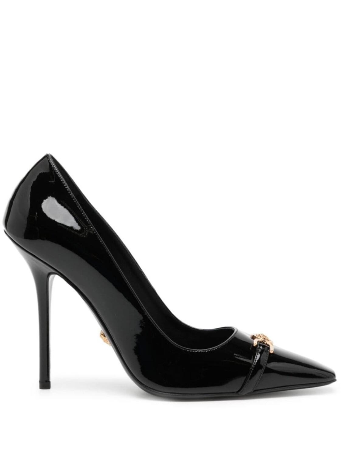 

Лакированные туфли Versace, черный