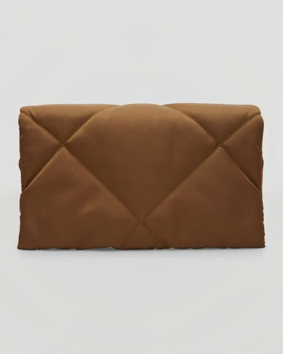 

Стеганая сумка через плечо Monili из тафты Brunello Cucinelli