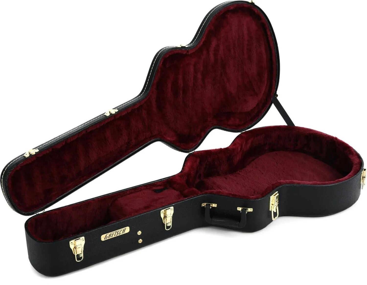 

Gretsch G6241 16-дюймовый твердый кейс Deluxe с полым корпусом и электроприводом