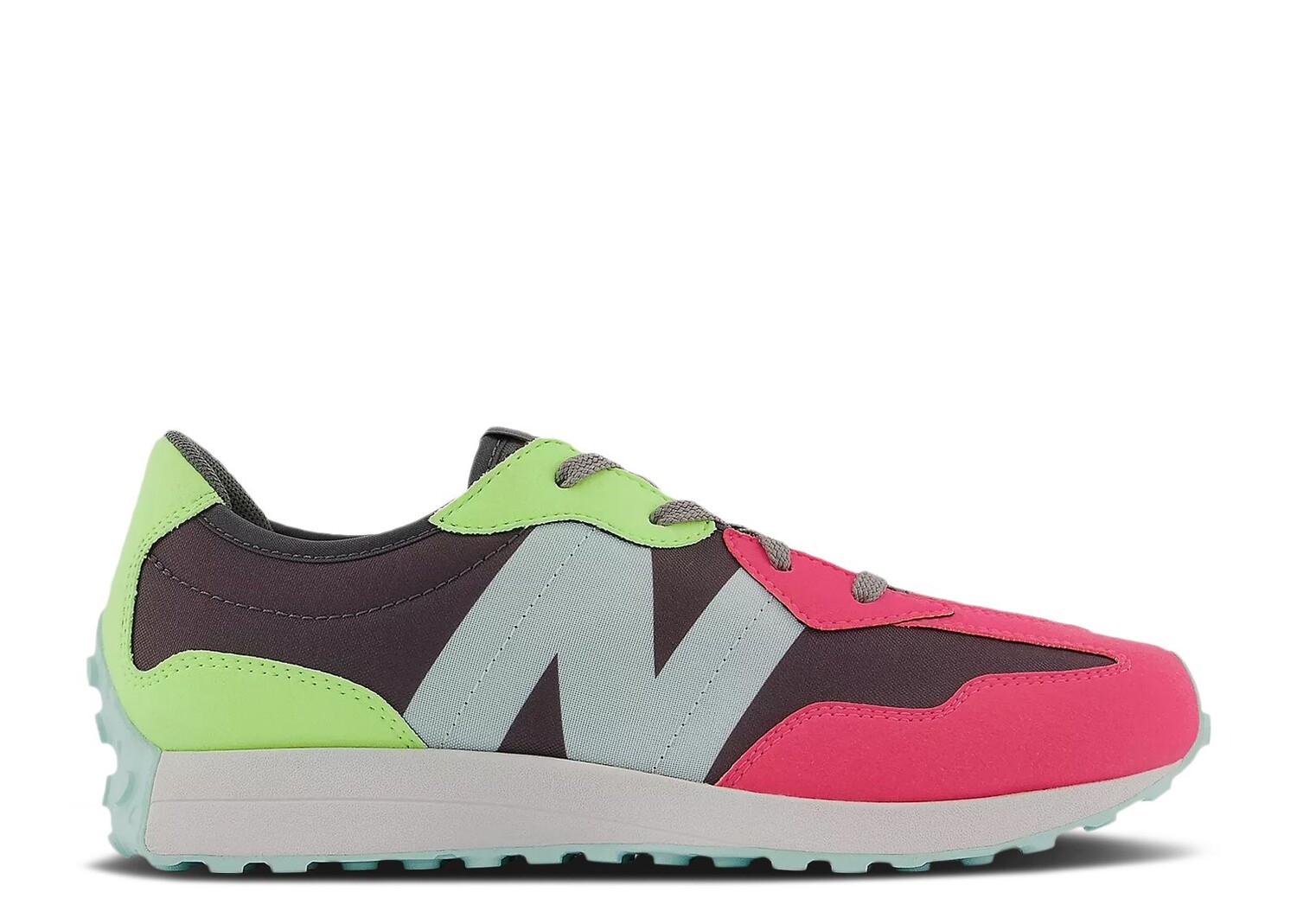 

Кроссовки New Balance 327 Big Kid 'Marblehead Pink Zing', серый