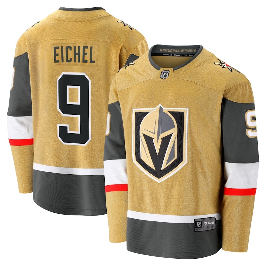 

Джерси Fanatics Branded Vegas Golden Knights, золотой