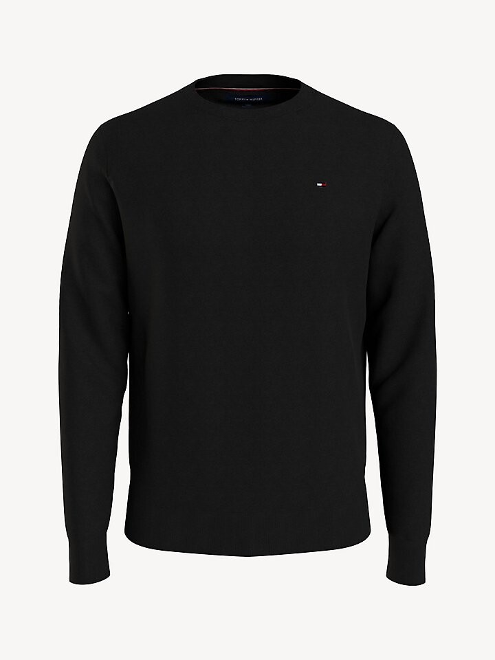 

Свитер с круглым вырезом из шерсти мериноса Tommy Hilfiger
