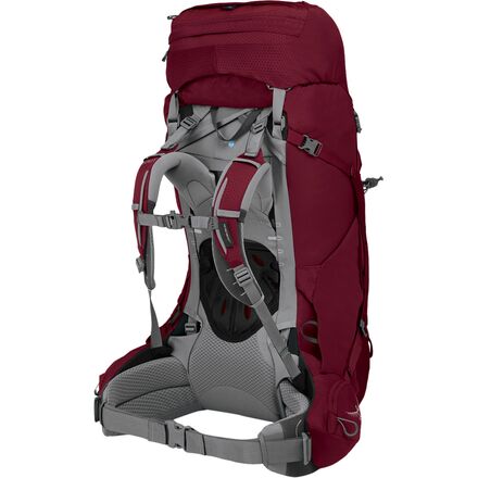 Рюкзак Ariel 65л — женский Osprey Packs, цвет Claret Red