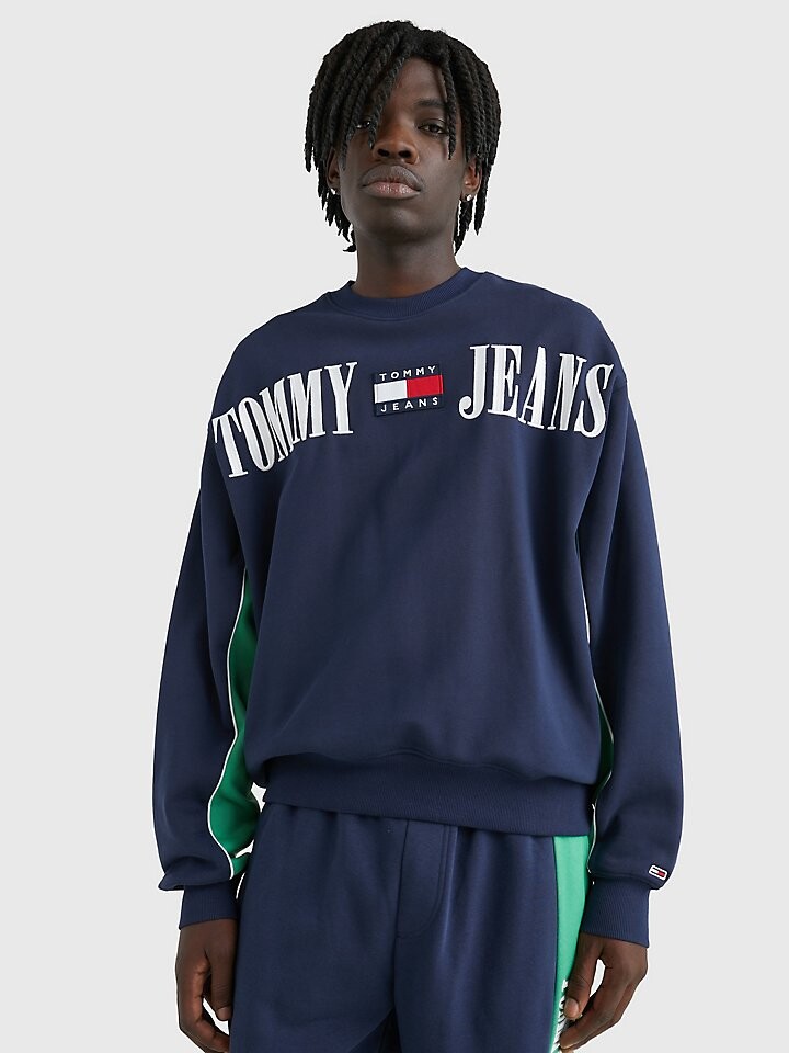 

Толстовка с логотипом в стиле ретро Tommy Jeans