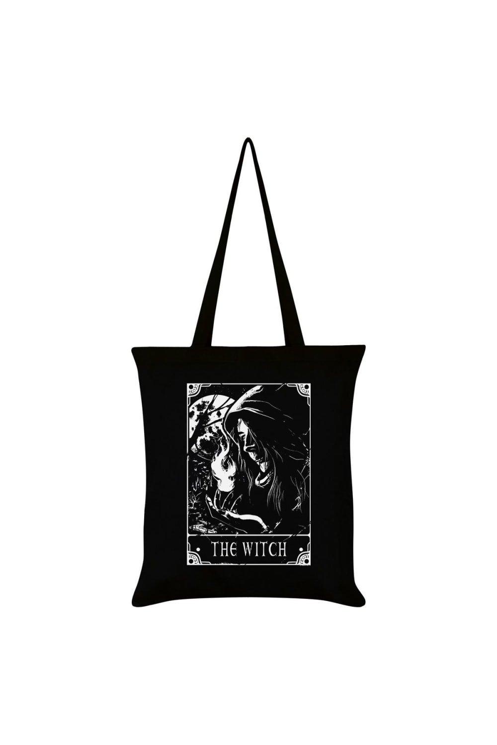 Большая сумка-тоут The Witch Witch Deadly Tarot, черный white witch tarot
