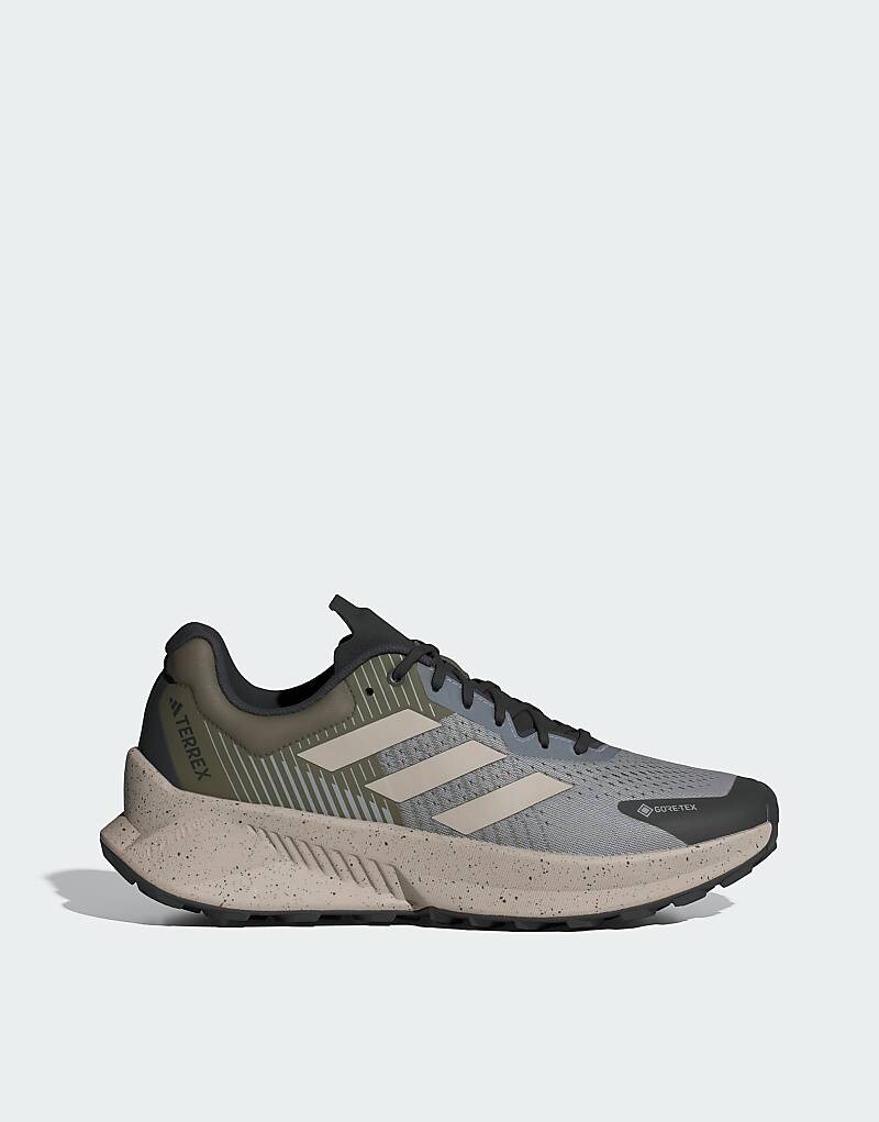 adidas Terrex – Soulstride Flow Gore-Tex – кроссовки цвета Grau