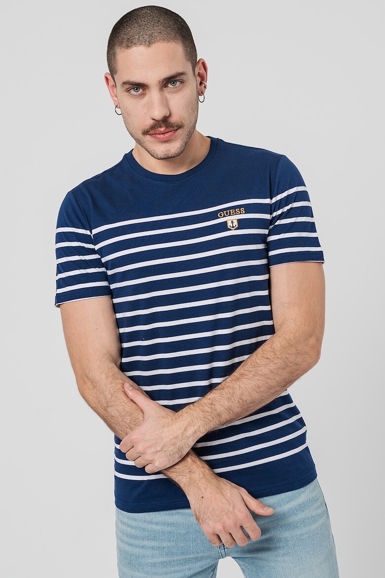 

Футболка с полосками Guess, белый