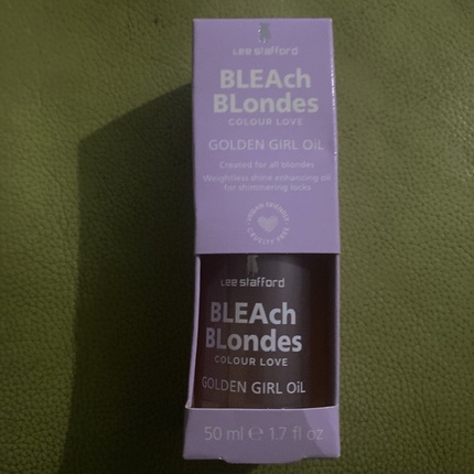 Масло для волос Bleach Blondes Golden Girl, 50 мл — совершенно новое и в упаковке, Lee Stafford