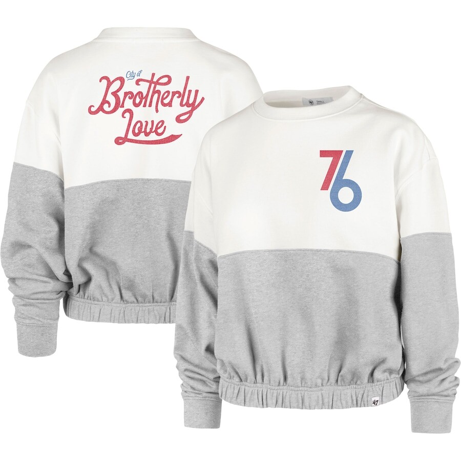 

Толстовка 47 Philadelphia 76Ers, кремовый