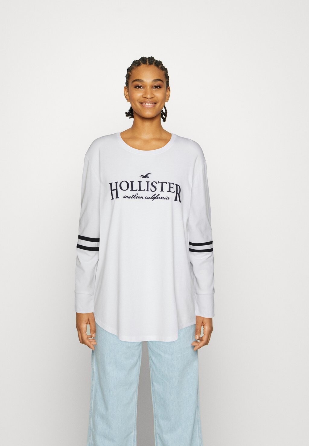

Рубашка с длинным рукавом Hollister Co., белый