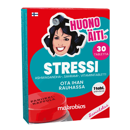 Витамины от стресса Macrobios Huono, 30 таблеток средство от стресса и тревожности natrol два блистера по 30 таблеток