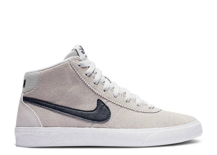 

Кроссовки Nike WMNS BRUIN HIGH SB 'PURE PLATINUM OBSIDIAN', платиновый