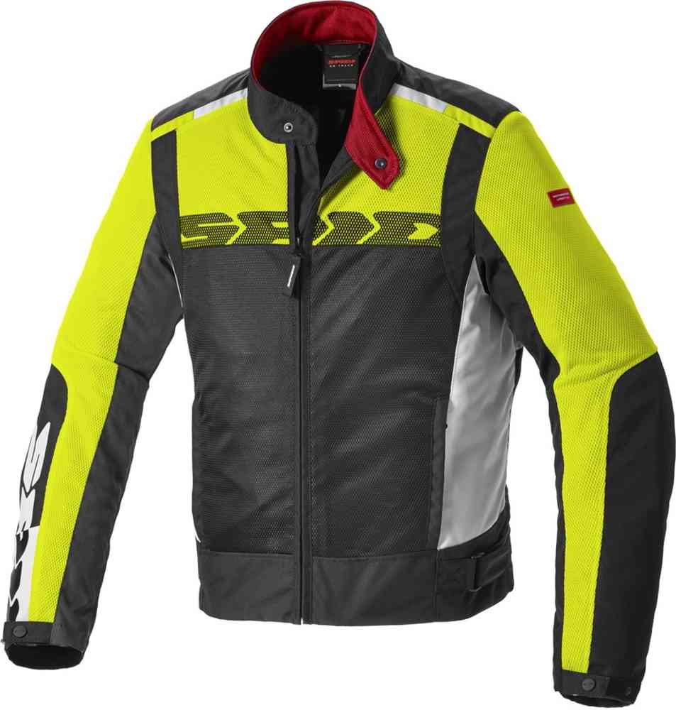 Текстильная мотоциклетная куртка Solar Net Sport Spidi, черный/неоновый силиконовый чехол на huawei p8 lite 2017 елка мопс для хуавей п8 лайт 2017