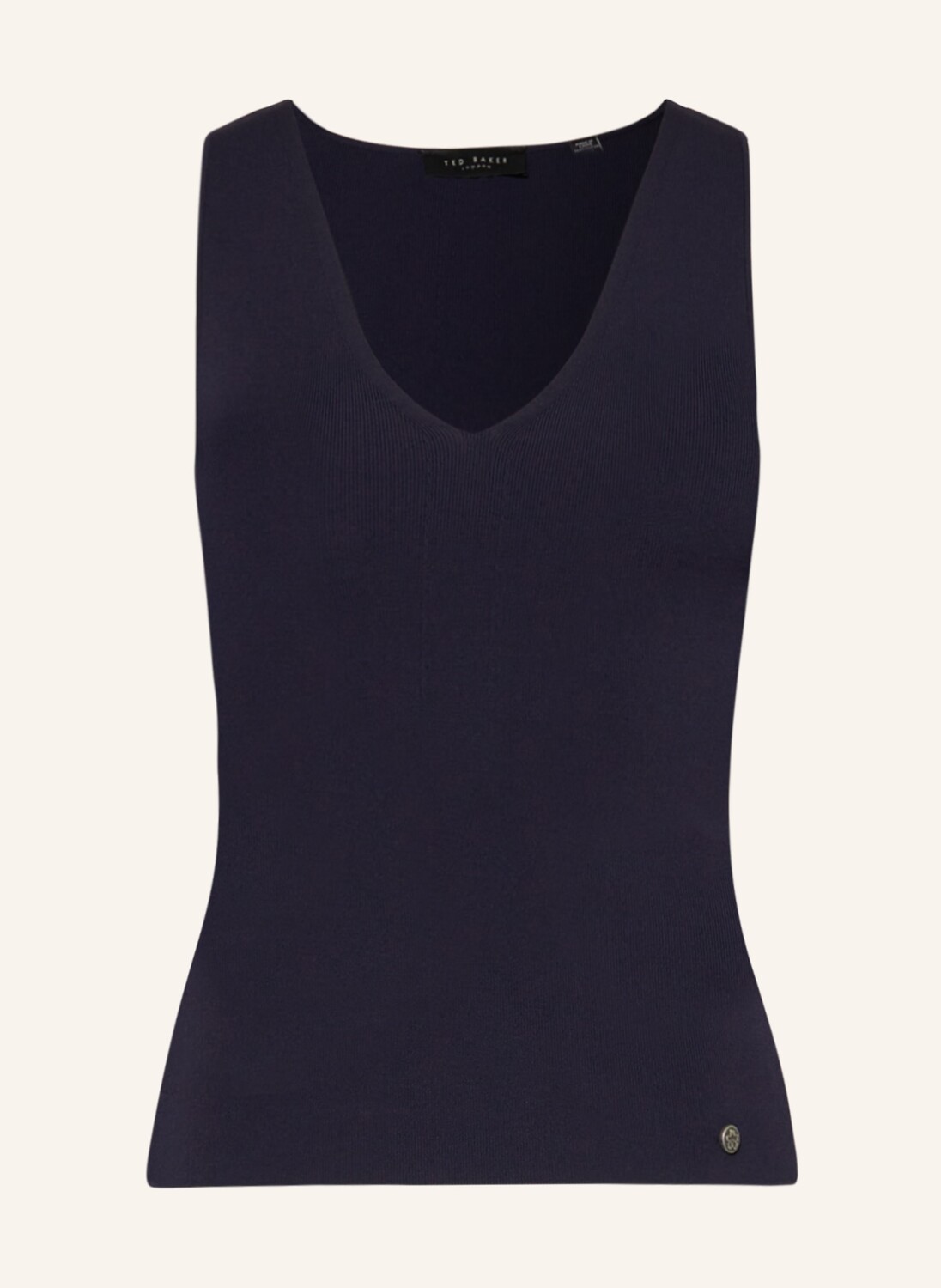 

Вязаный топ TED BAKER JOSIIY, темно-синий