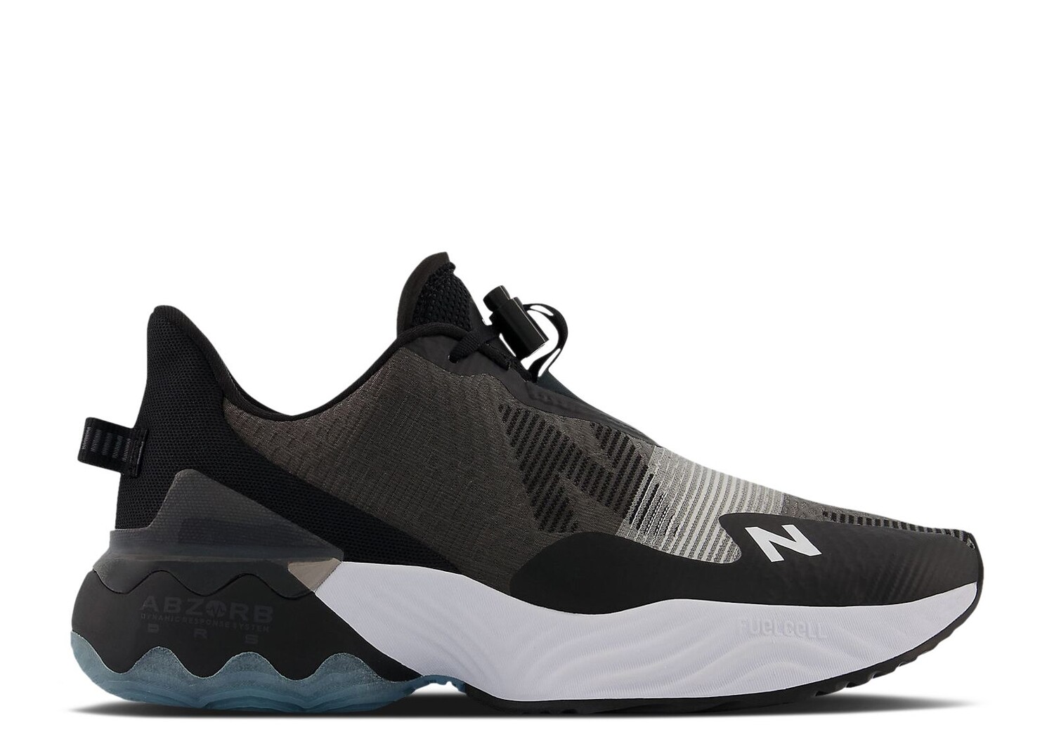 

Кроссовки New Balance Fuelcell Rebel Tr 2E Wide 'Black White', черный